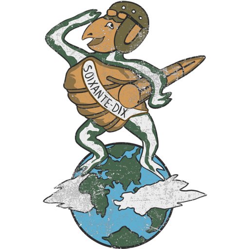 Emblem of the 70th battalion of the 6th Armored Division, USA