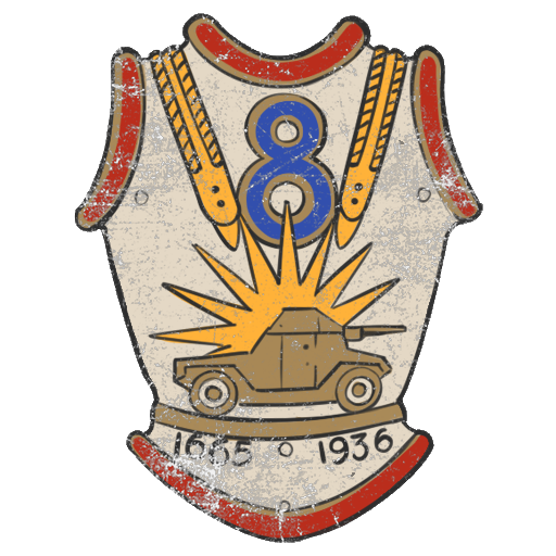 Emblem of the 8th Dragoon Regiment