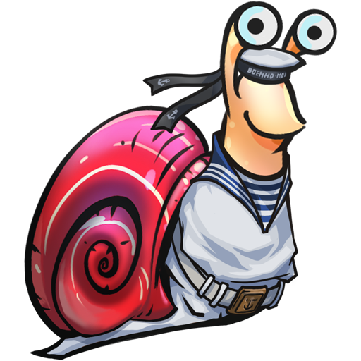“Snail sailor” decal