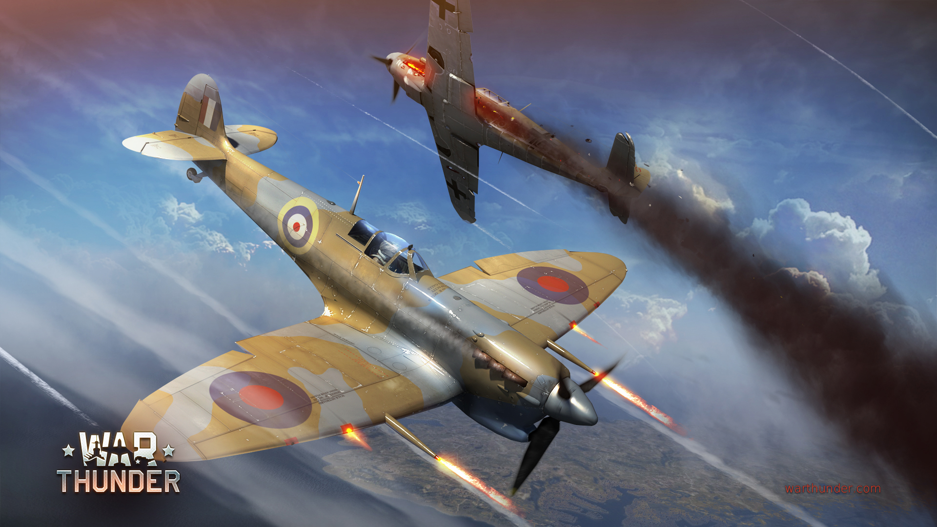 War Thunder Wallpaper Spitfire